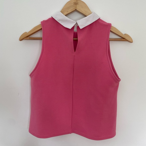 Pink tank top with collat from Zara - Picture 3 of 4